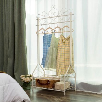 Stalak za kapute LINEA bijeli