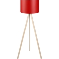 Stalak za lampu AYD 1xE27/40W/230V crvena/bež