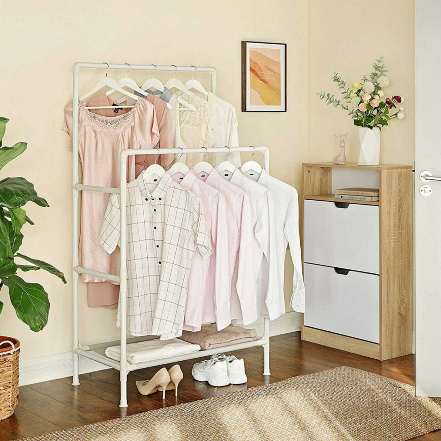 Stalak za odjeću LINEA, bijeli