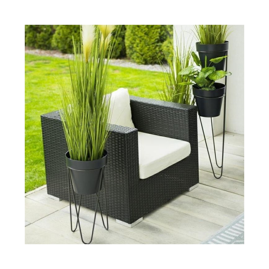 Stalak za posudu za cvijeće LOFT 50x30 cm crna