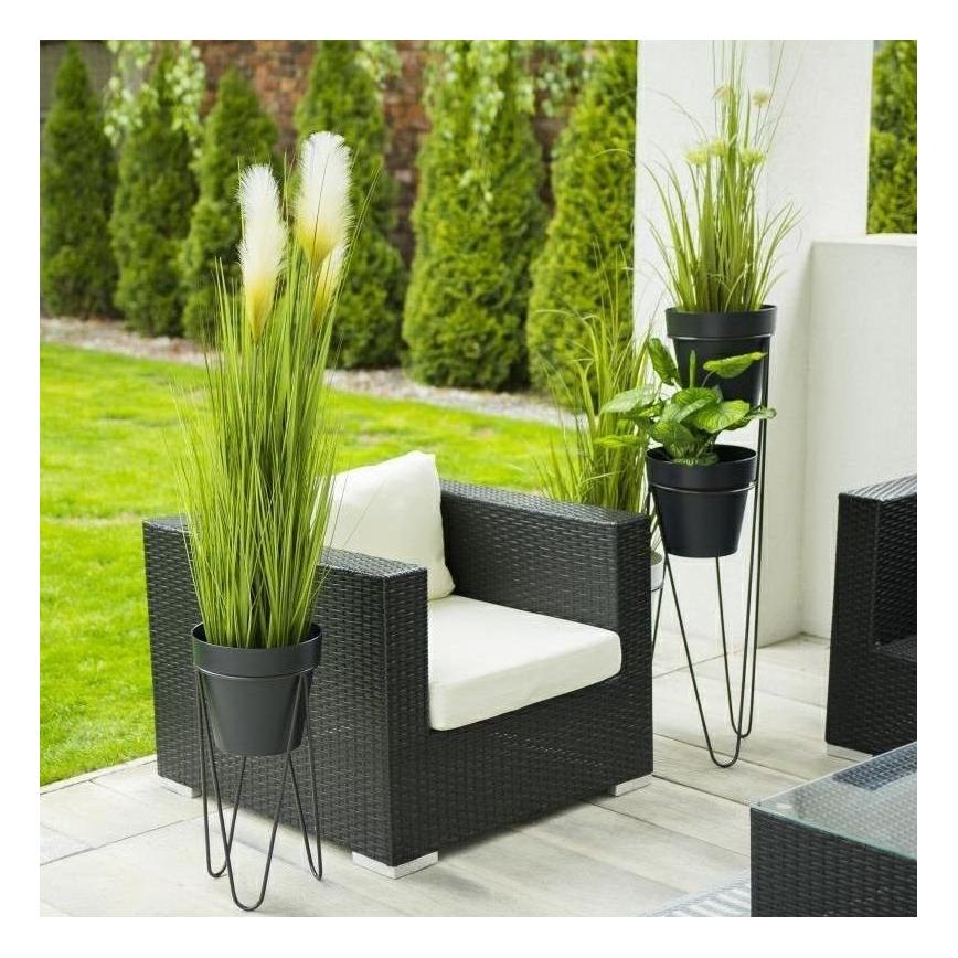 Stalak za posudu za cvijeće LOFT 50x30 cm crna