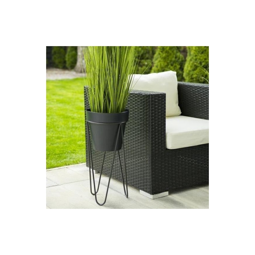 Stalak za posudu za cvijeće LOFT 50x30 cm crna