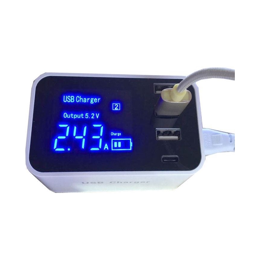 Stanica za punjenje 3xUSB A + 1xUSB C