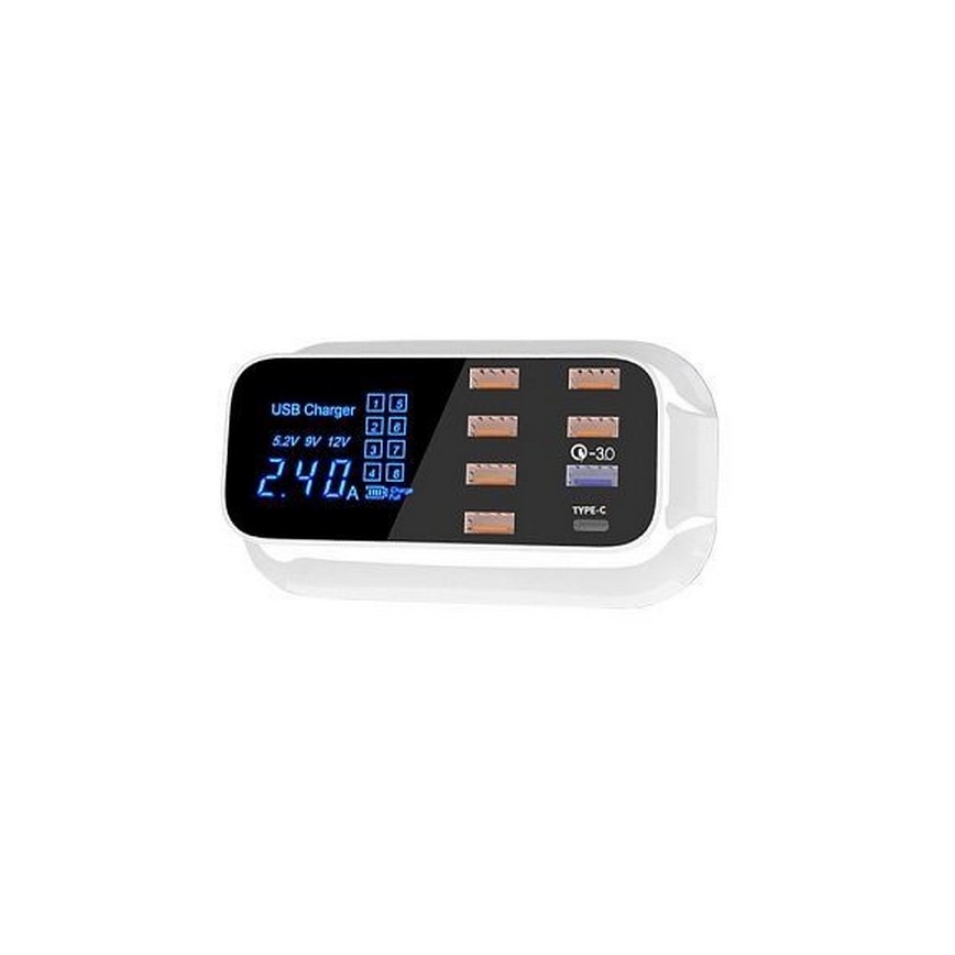 Stanica za punjenje 8xUSB 40W/230V