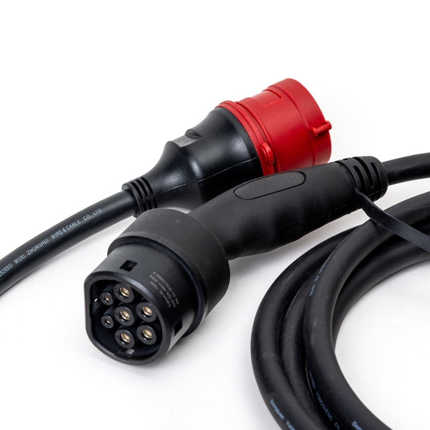 Stanica za punjenje električnih automobila tipa 2 5 m 11kW 16A IP54 Tuya