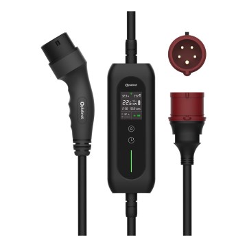 Stanica za punjenje električnih vozila tipa 2, 5 m, 22 kW, 32 A, IP54, Tuya