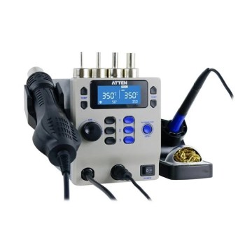 Stanica za vrući zrak i lemljenje s LCD zaslonom 800W/230V