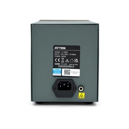 Stanica za vrući zrak i lemljenje s LCD zaslonom 800W/230V