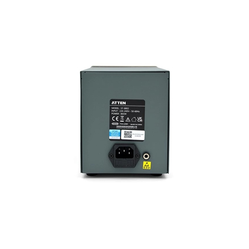 Stanica za vrući zrak i lemljenje s LCD zaslonom 800W/230V