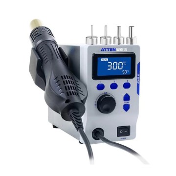 Stanica za vrući zrak s LCD zaslonom 800W/230V