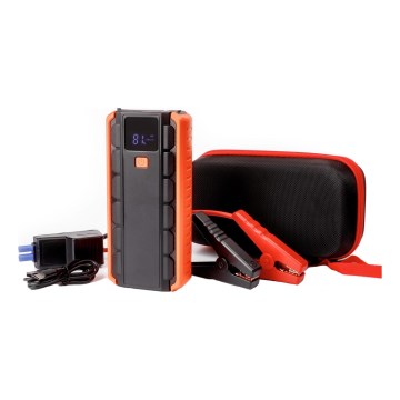 Starter set za auto 1000A s power bankom 12000 mAh PD 10W i LED baterijskom svjetiljkom
