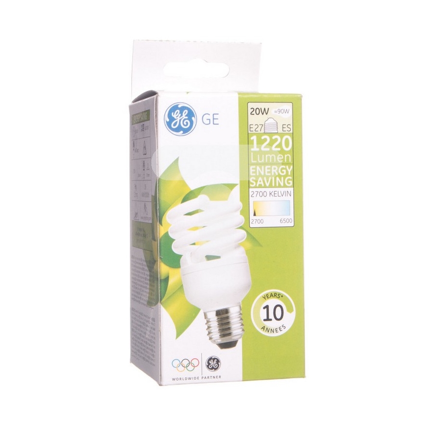 Štedna žarulja E27/20W/230V 2700K - GE Lighting