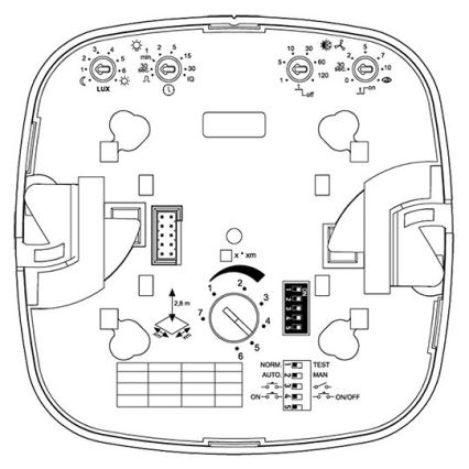 Steinel 002848 - Detektor prisutnosti HF 360 COM2 bijela