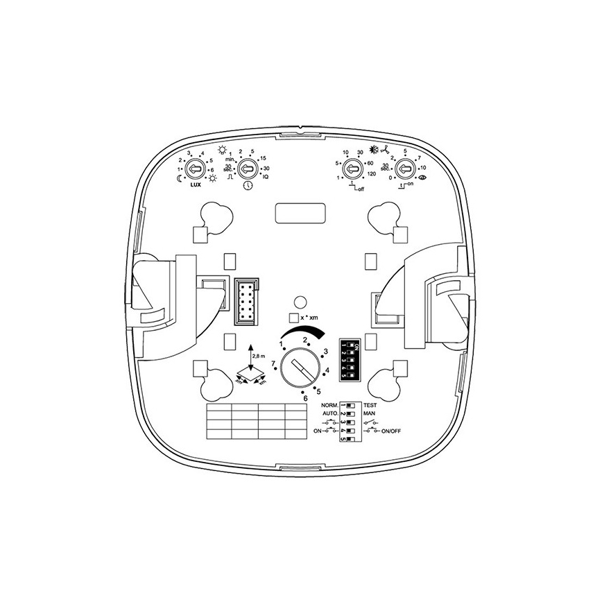 Steinel 002848 - Detektor prisutnosti HF 360 COM2 bijela