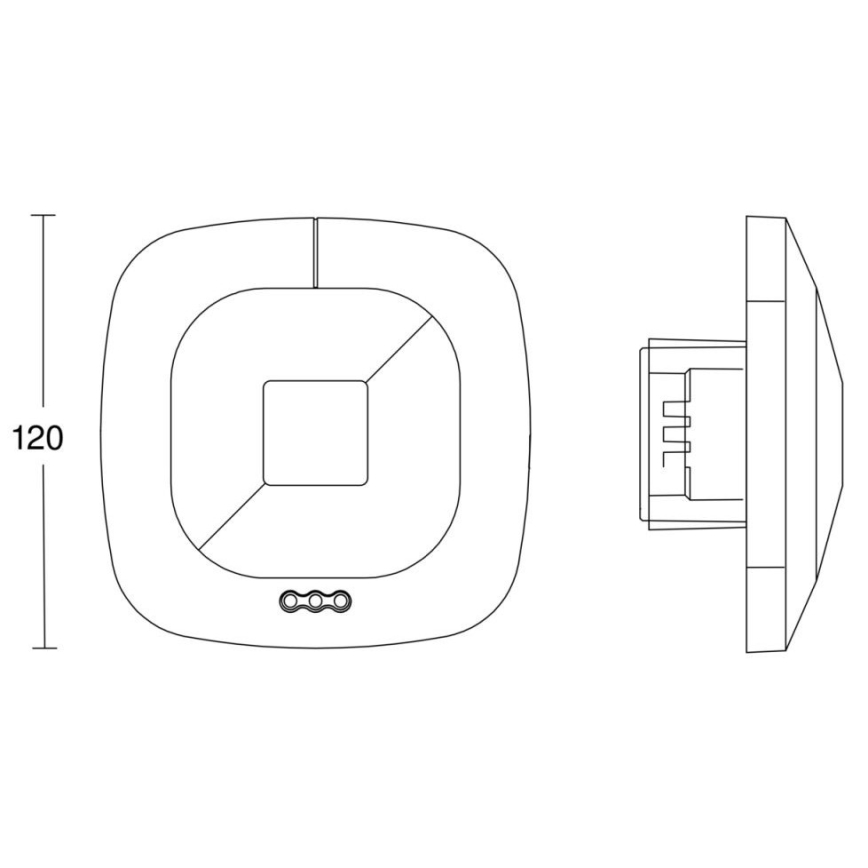 Steinel 002848 - Detektor prisutnosti HF 360 COM2 bijela