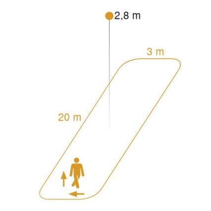 Steinel 002978 - Detektor prisutnosti DUAL HF bijeli