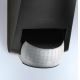 STEINEL 005535 - Vanjska zidna svjetiljka sa senzorom L585S 1xE27/60W crna IP44