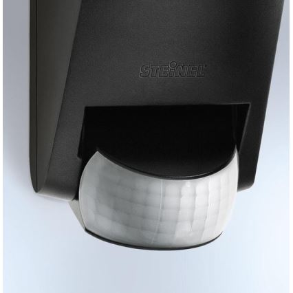 STEINEL 005535 - Vanjska zidna svjetiljka sa senzorom L585S 1xE27/60W crna IP44