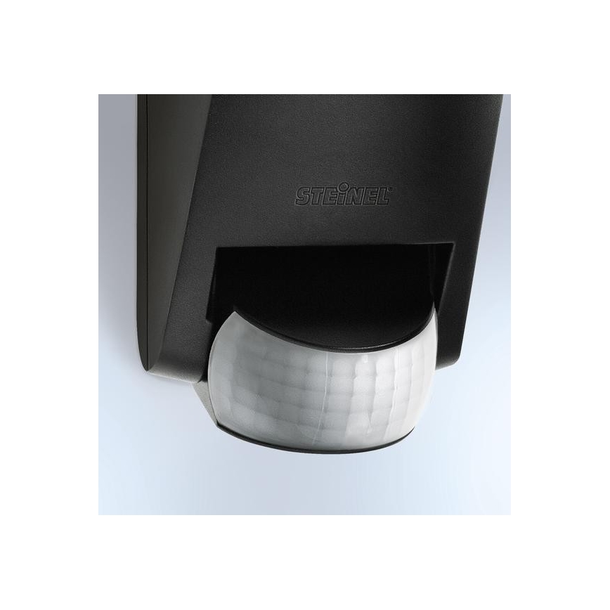 STEINEL 005535 - Vanjska zidna svjetiljka sa senzorom L585S 1xE27/60W crna IP44