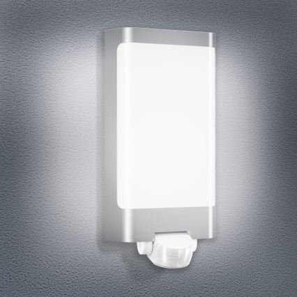 STEINEL 010461 - LED Vanjska svjetiljka sa senzorom L240LED LED/7,5W nehrđajući čelik IP44