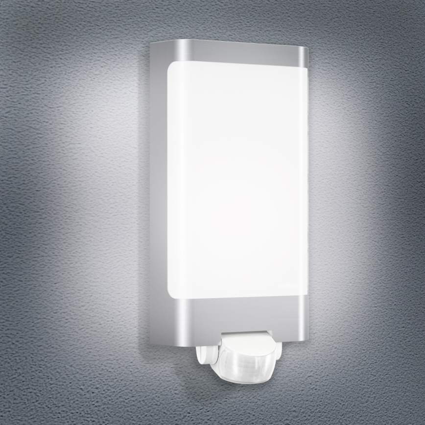 STEINEL 010461 - LED vanjsko svjetlo sa senzorom L240LED LED/7,5W nehrđajući čelik IP44