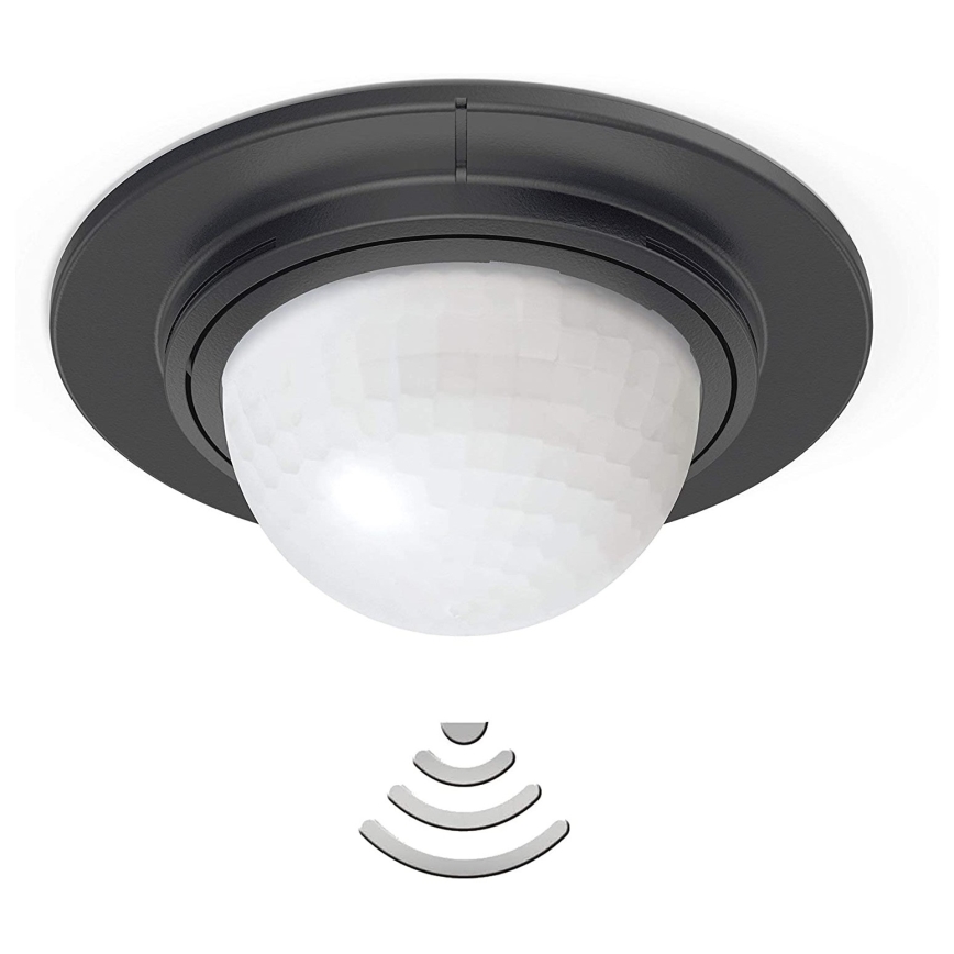 STEINEL 032852 - Vanjski ugradbeni senzor pokreta IS360-1DE crni IP54