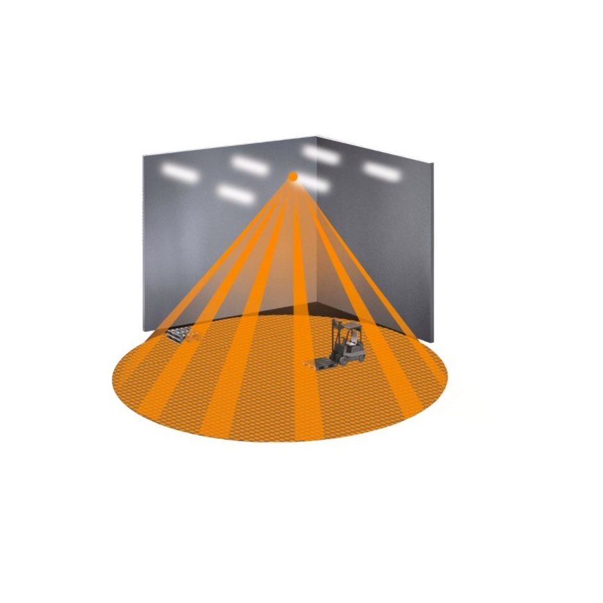 STEINEL 033569 - Vanjski senzor pokreta IS 3360 MX Highbay bijeli IP54