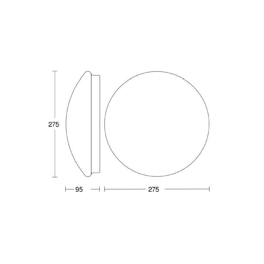STEINEL 035105 - LED Svjetiljka za kupaonicu sa senzorom RS 16 LED G LED/9,5W/230V IP44