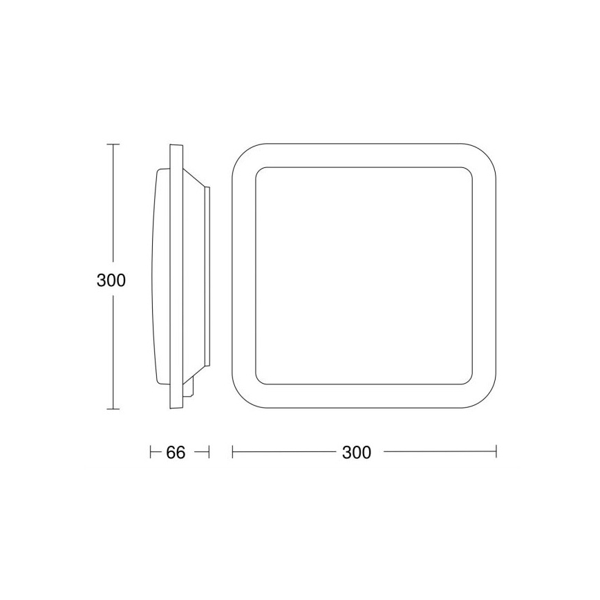 Steinel 052522 - LED Stropna svjetiljka sa senzorom RS LED/9,5W/230V