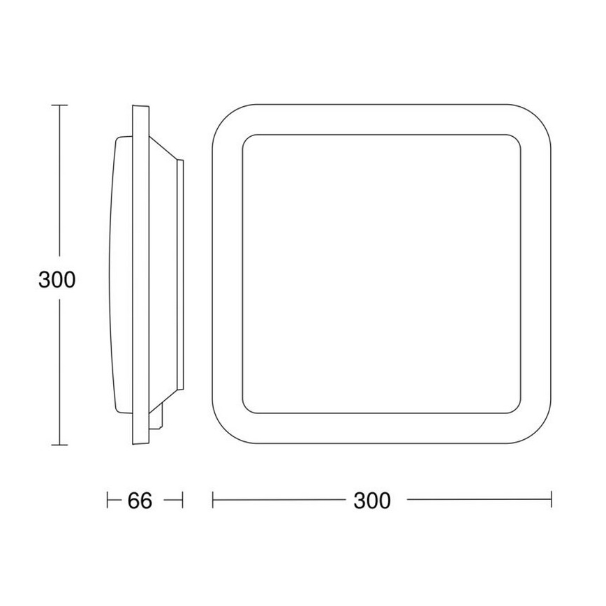 Steinel 052539 - LED Stropna svjetiljka sa senzorom LED/9,5W/230V