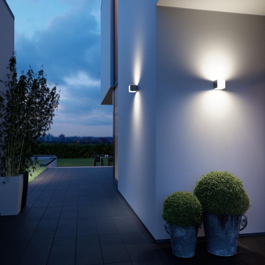 Steinel 055509 - LED Vanjska svjetiljka sa senzorom L 830 LED/9,5W/230V IP44 srebrna