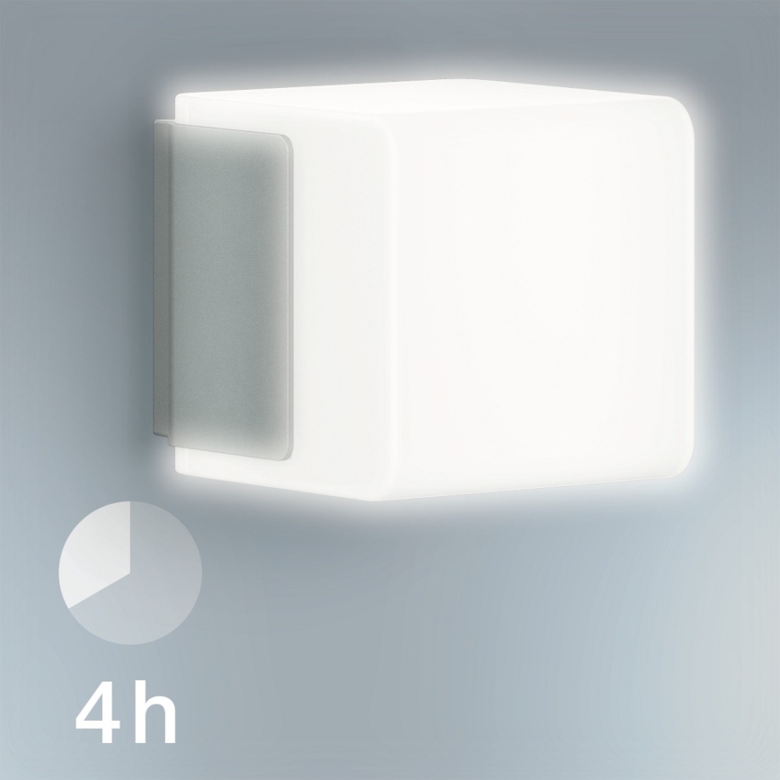 Steinel 055523 - LED Vanjska svjetiljka sa senzorom L 835 LED/9,5W/230V IP44 srebrna