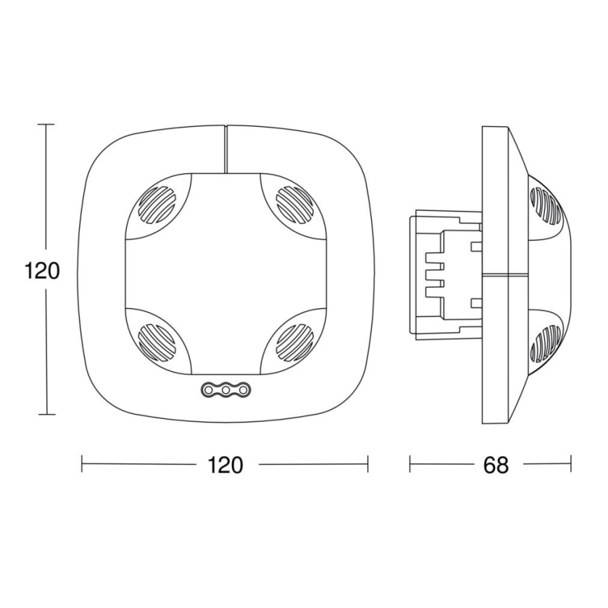 Steinel 057473 - Detektor prisutnosti DualTech DALI-2 bijela
