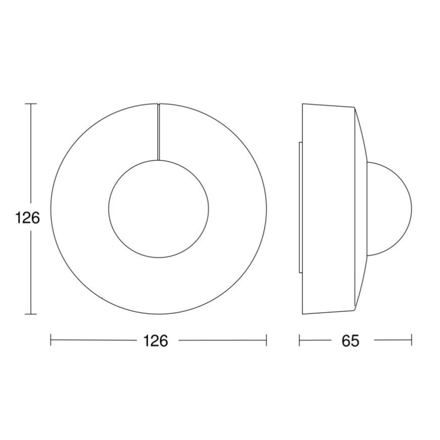 Steinel 058272 - Senzor pokreta IS 345 V3 KNX IP54 okrugli bijela