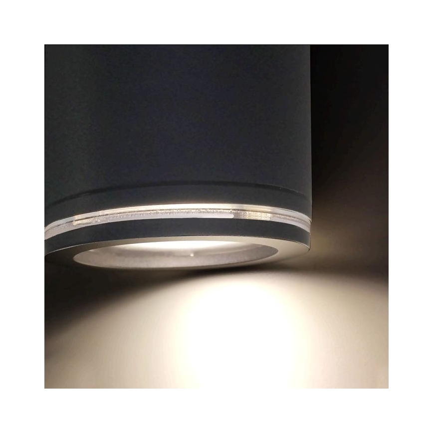 STEINEL 058654 - LED Vanjska zidna svjetiljka sa senzorom SPOT DUO 2xGU10/7,5W/230V IP44
