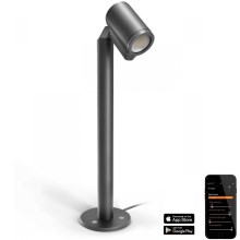 Steinel 058678 - LED Vanjska lampa sa senzorom za dan/noć SPOT WAY 1xGU10/7,86W/230V IP44 antracit