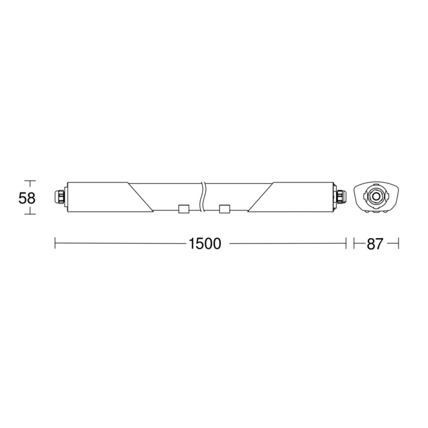 Steinel 058739 - LED Radna svjetiljka sa senzorom RS PRO 5150SC LED/42W/230V IP66 4000K