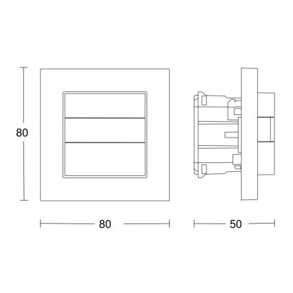 Steinel 059460 - Senzor pokreta HF 180 KNX bijela