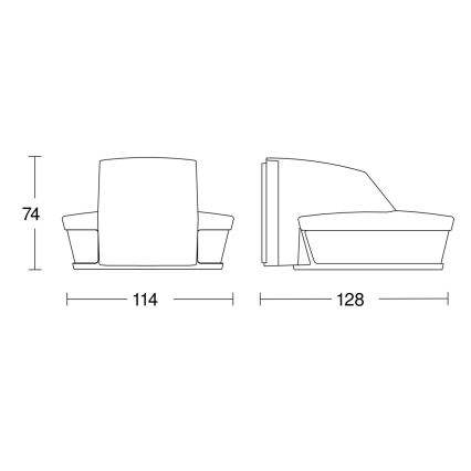 Steinel 059583 - Senzor pokreta SensIQ S IP54 crna + daljinski upravljač