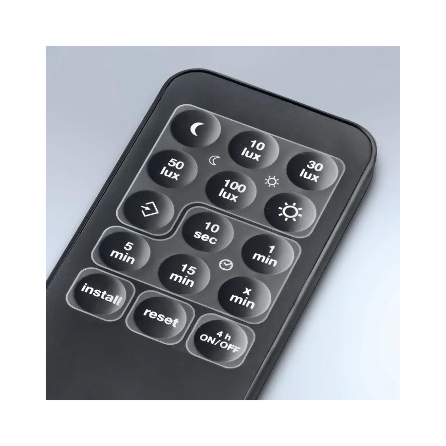 Steinel 059606 - Senzor pokreta SensIQ S IP54 crna + daljinski upravljač