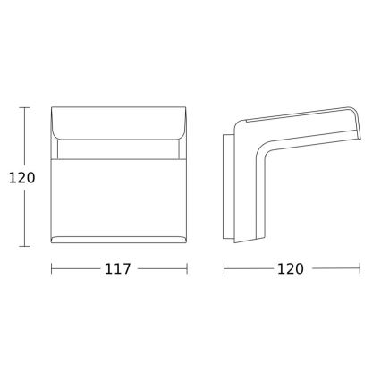 Steinel 059620 - Senzor pokreta iHF 3D KNX IP54 antracit