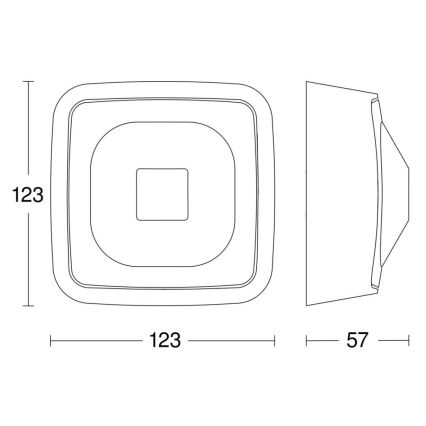 Steinel 064440 - Detektor prisutnosti HF 360-2 COM1 IP54 bijela