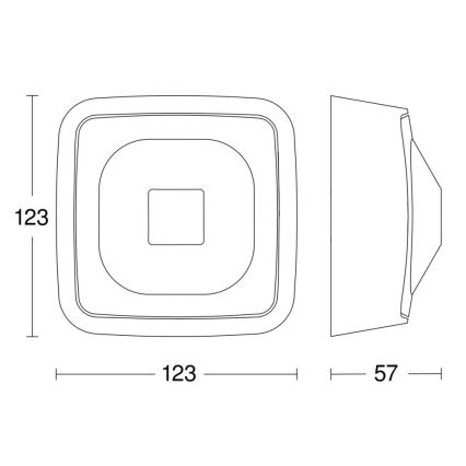 Steinel 064860 - Detektor prisutnosti HF 360-2 KNX bijela