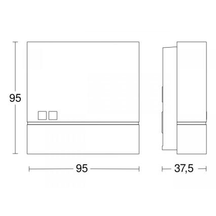 Steinel 066116 - Senzor za noć NIGHTMATIQ Plus IP54 antracit