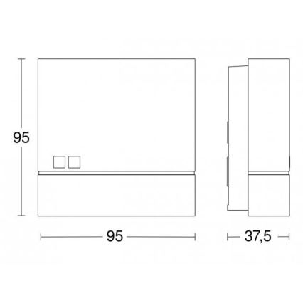 Steinel 066123 - Senzor za noć NIGHTMATIQ Plus IP54 bijela