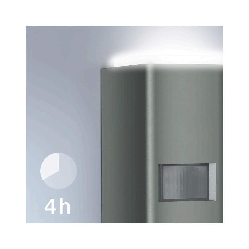 Steinel 067199 - LED Vanjska zidna svjetiljka sa senzorom L 930 S LED/9,3W/230V IP44 antracit