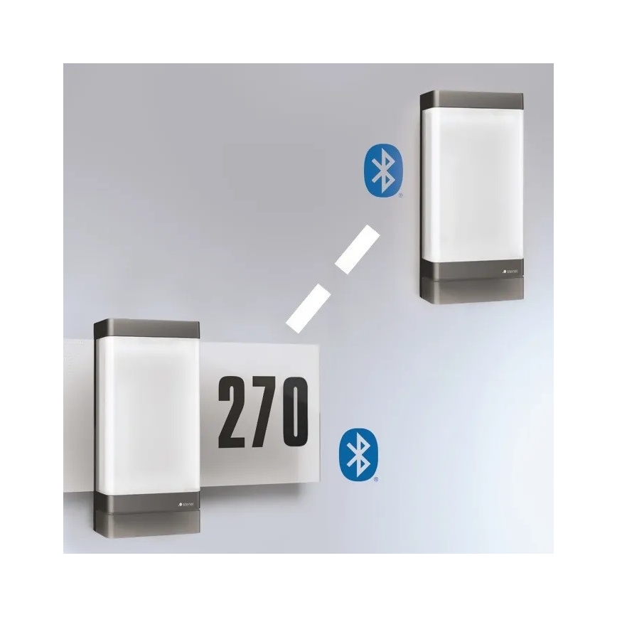 Steinel 067205 - LED Kućni broj sa senzorom L270SC LED/7,8W/230V IP44