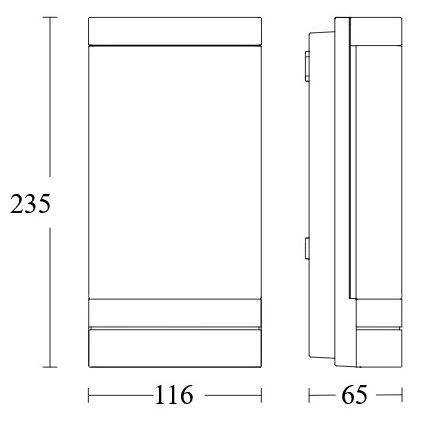 Steinel 067212 - LED Vanjska svjetiljka sa senzorom L 271 SC LED/6,6W/230V 3000K IP44