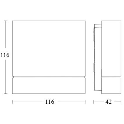 Steinel 067274 - Vanjski senzor pokreta IS 180 DIGI BASIC IP54 antracit