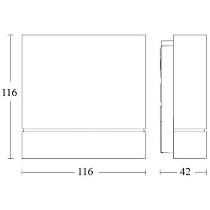 Steinel 067281 - Vanjski senzor pokreta IS 180 DIGI BASIC IP54 bijela